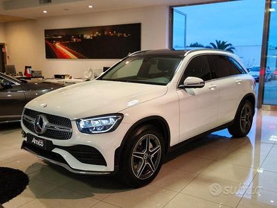 Usata Mercedes GLC200 Premium Plus 163 CV (119 kW) 2021 Bianco SUV