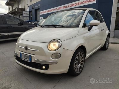 Usado Fiat 500C Lounge 95 CV (69 kW) 2010 Blanco Descapotable