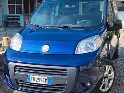 Usata Fiat Qubo Trekking 75 CV (55 kW) 2010 Blu Monovolume