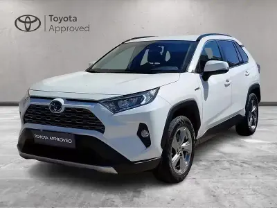 Begagnad Toyota RAV4 Hybrid 218 HK (160 kW) 2021 Vit SUV