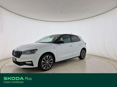 Usata Skoda Fabia Monte Carlo 80 CV (58 kW) 2022 Bianco tetto nero Utilitaria