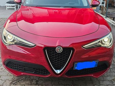 Usata Alfa Romeo Stelvio 160 CV (117 kW) 2020 Rosso SUV