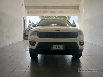 Usata Jeep Compass Trailhawk 170 CV (125 kW) 2018 Bianco SUV