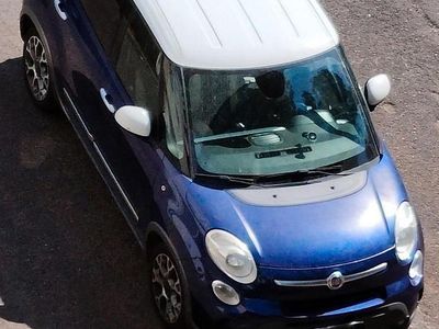 Usata Fiat 500L Trekking 105 CV (77 kW) 2015 Blu Monovolume