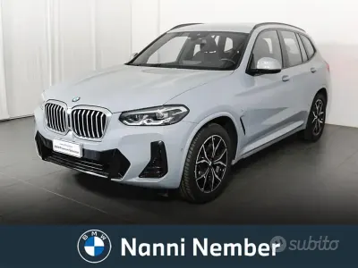 Usata BMW X3 M Sport 190 CV (139 kW) 2023 Grigio SUV