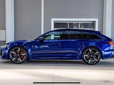 Usata Audi RS6 Ambiente 600 CV (441 kW) 2022 Blu/azzurro Station wagon