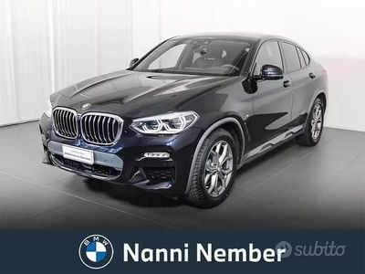 Usata BMW X4 M Sport 190 CV (139 kW) 2020 Nero SUV