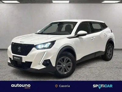 Usata Peugeot 2008 Active 131 CV (96 kW) 2020 Bianco SUV