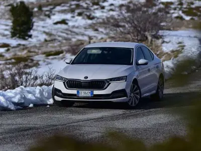 Usata Skoda Octavia Style 116 CV (85 kW) 2021 Bianco Berlina