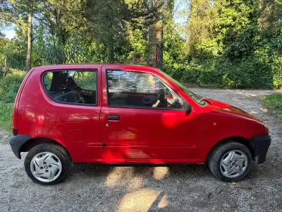Usata Fiat Seicento Young 39 CV (28 kW) 2000 Rosso Utilitaria