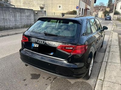 Usata Audi A3 150 CV (110 kW) 2017 Nero Berlina
