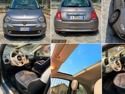 Usata Fiat 500 Lounge 69 CV (50 kW) 2018 Grigio Utilitaria