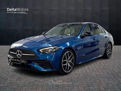 Usata Mercedes C300e Advanced 265 CV (194 kW) 2023 Blu Berlina