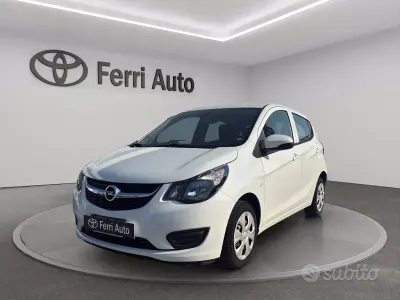 Usata Opel Karl 73 CV (53 kW) 2017 Bianco Utilitaria