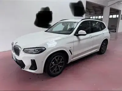 Usata BMW X3 M Sport 190 CV (139 kW) 2022 Bianco SUV