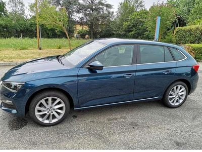 Usata Skoda Scala Style 90 CV (66 kW) 2021 Blu/azzurro Utilitaria