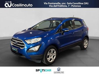 Usata Ford Ecosport S 100 CV (73 kW) 2018 Blu SUV
