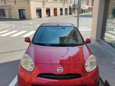 Usata Nissan Micra 80 CV (58 kW) 2011 Rosso Utilitaria