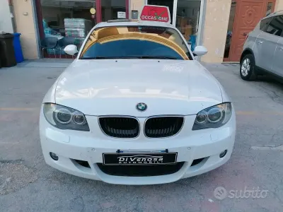 Usata BMW 120 M Sport 177 CV (130 kW) 2008 Bianco Utilitaria