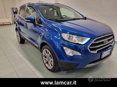 Usata Ford Ecosport Titanium 125 CV (91 kW) 2019 Blu SUV
