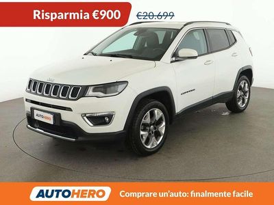 Usata Jeep Compass Limited 140 CV (102 kW) 2021 Bianco SUV