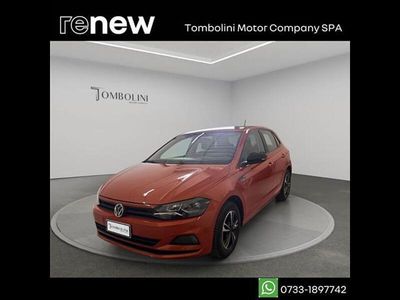 Usata VW Polo Trendline 80 CV (58 kW) 2018 Arancione Utilitaria