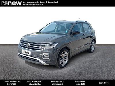 Usata VW T-Cross Advance 116 CV (85 kW) 2020 Grigio scuro SUV