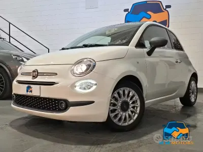 Begagnad Fiat 500 Lounge 69 HK (50 kW) 2018 Vit Sedan