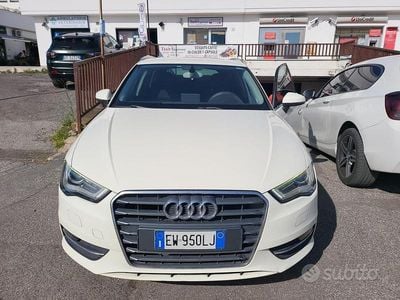 Usata Audi A3 Sportback g-tron 110 CV (80 kW) 2014 Bianco Utilitaria