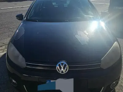 Usata VW Golf VI 105 CV (77 kW) 2010 Nero Utilitaria