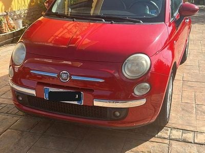 Usata Fiat 500 Lounge 69 CV (50 kW) 2007 Rosso Utilitaria
