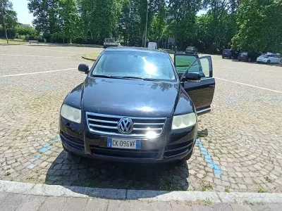 Usata VW Touareg 241 CV (177 kW) 2004 Nero SUV
