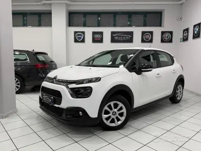 Begagnad Citroën C3 Feel 102 HK (75 kW) 2022 Vit Halvkombi