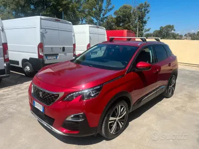 Usata Peugeot 3008 131 CV (96 kW) 2020 Rosso SUV