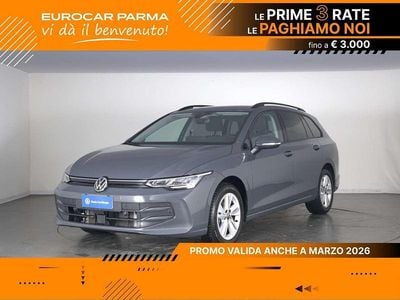 Usata VW Golf VIII Life 150 CV (110 kW) 2025 Grigio Station wagon