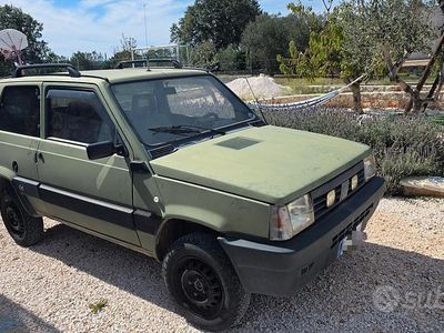 Occasion Fiat Panda 4x4 50 ch (36 kW) 1989 Vert Citadine