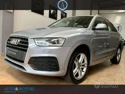 Usata Audi Q3 Ambiente 150 CV (110 kW) 2018 Argento SUV