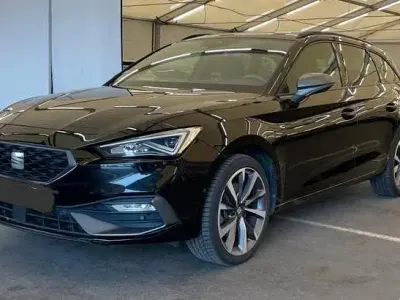 Usata Seat Leon FR 130 CV (95 kW) 2021 Nero Station wagon