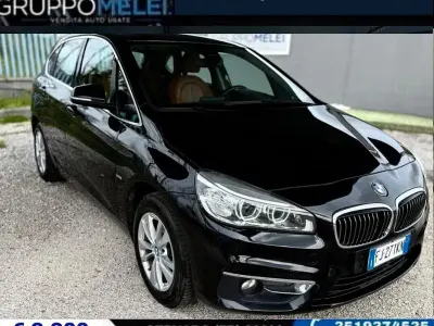 Begagnad BMW 216 Active Tourer Luxury Line 117 HK (86 kW) 2017 Svart Minibuss