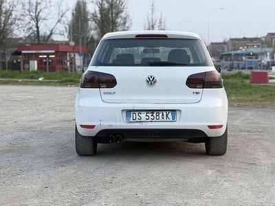 Usata VW Golf VI Comfortline 160 CV (117 kW) 2008 Bianco Utilitaria