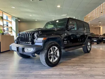 Usata Jeep Wrangler Sahara 200 CV (147 kW) 2019 Nero SUV