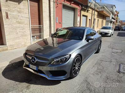 Usata Mercedes C220 Premium Plus 2017 Grigio Coupé