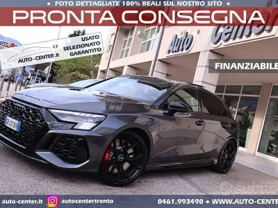 Usata Audi RS3 Premium 400 CV (294 kW) 2022 Grigio Berlina