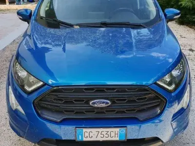 Usata Ford Ecosport ST-Line 125 CV (91 kW) 2021 Blu/azzurro SUV