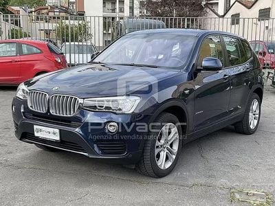 Usata BMW X3 Advantage 258 CV (189 kW) 2017 Arancione SUV