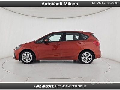 Usata BMW 225 Active Tourer Advantage 224 CV (164 kW) 2020 Arancione Monovolume