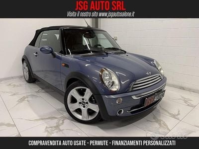 Usata Mini Cooper Cabriolet 116 CV (85 kW) 2007 Blu Cabrio
