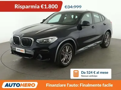 Usata BMW X4 M Sport 190 CV (139 kW) 2020 Blu/azzurro SUV