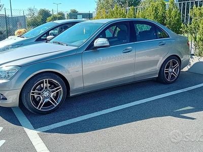 Usata Mercedes C200 Avantgarde 184 CV (135 kW) 2008 Grigio Berlina