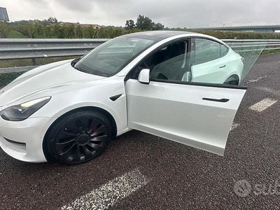 Bianco Usata 2021 Tesla Model 3 Performance Berlina | 28.500 € (Ottimo prezzo)